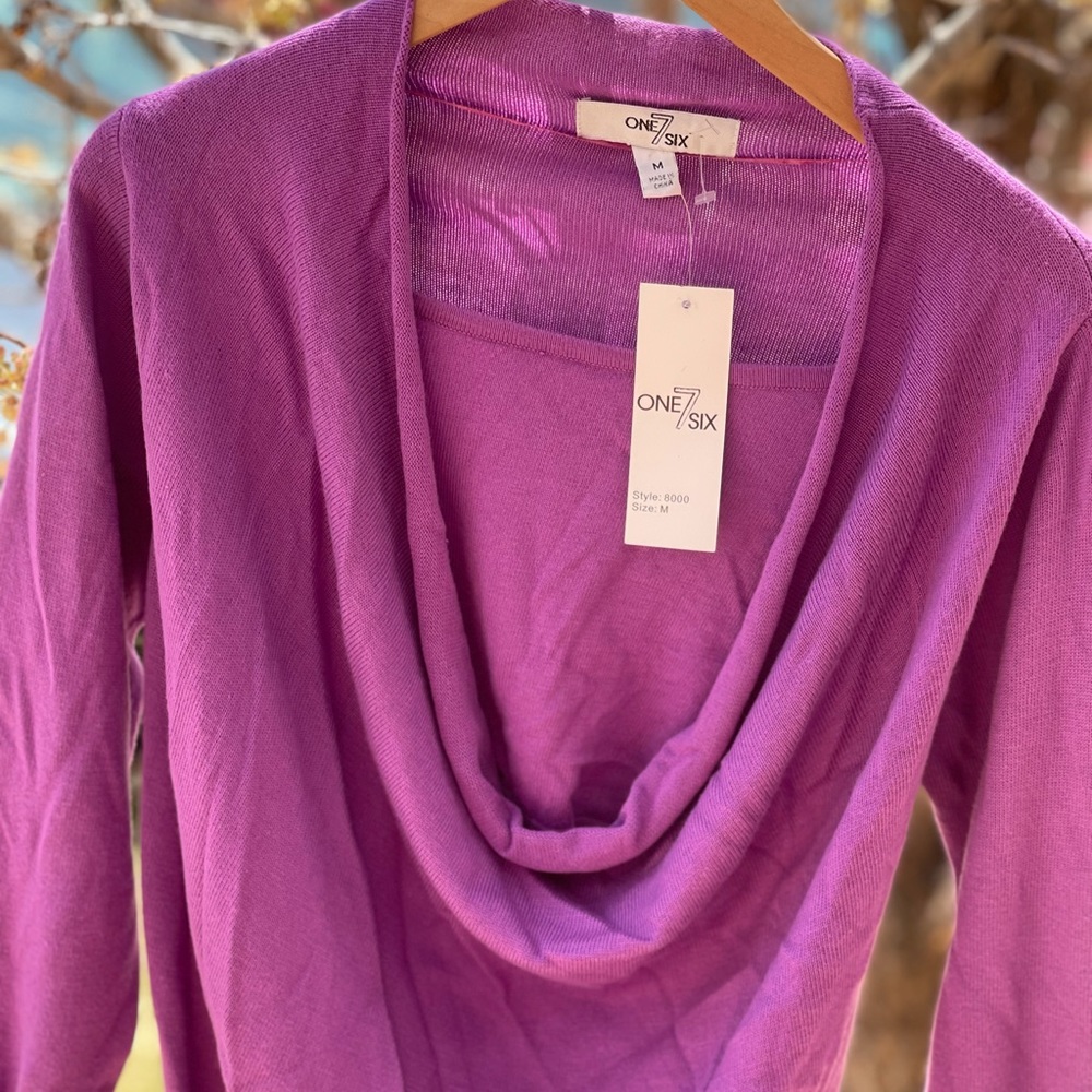 Sweater light weight soft material